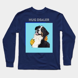 Hug Dealer (Border Collie) Long Sleeve T-Shirt